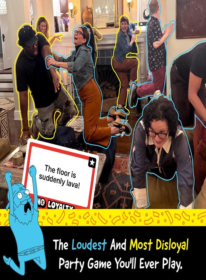 Exploding Kittens No Loyalty - Win Challenges, Switch Teams, Repeat - Chaotic Party Game for Large Groups, and Holidays - 4-20 Players Ages 7+ - Perfect for Christmas, Thanksgiving, Stocking Stuffers - Image 2